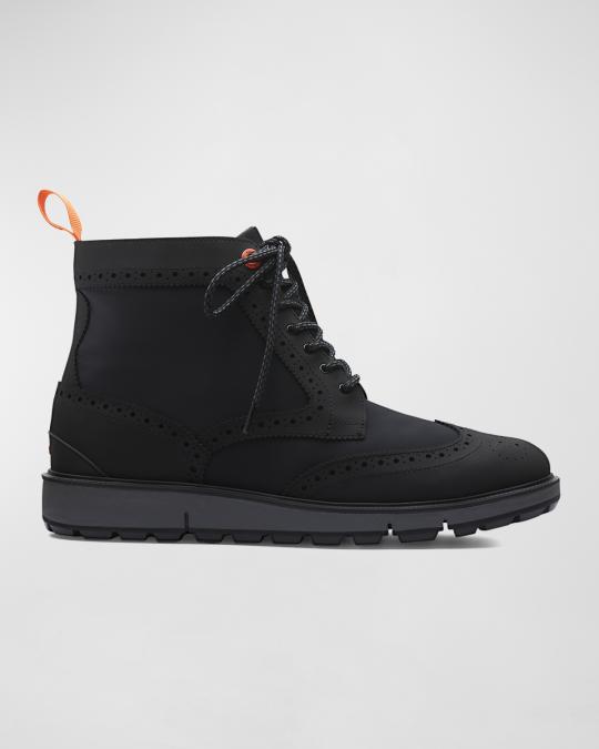 SWIMS Mens Size 10 Charles Classic Black Gray Waterproof Boots Shoes SWIMS Charles Classic SKU: 9825014 - YouTube main image 2