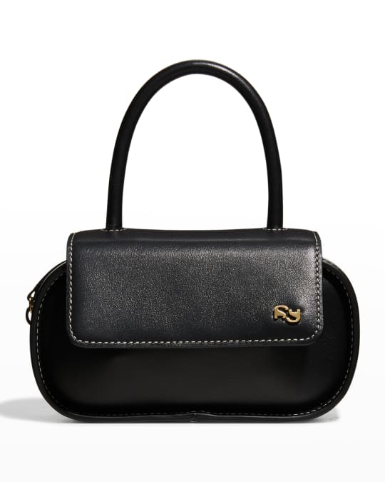Yuzefi Macaroon Napa Leather Top-Handle Bag | Neiman Marcus