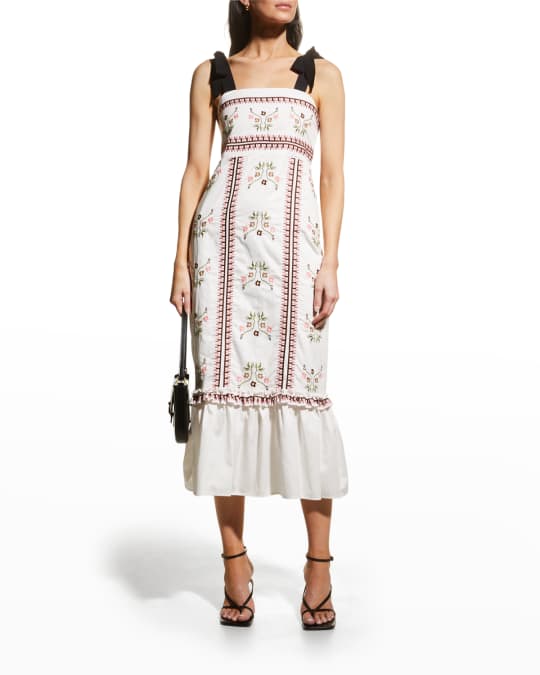 White dress neiman top marcus