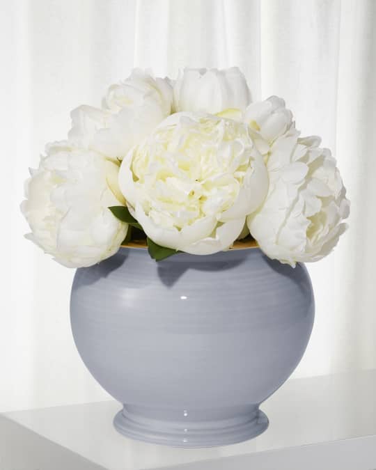 Siena Cachepot Planter, Blue Haze