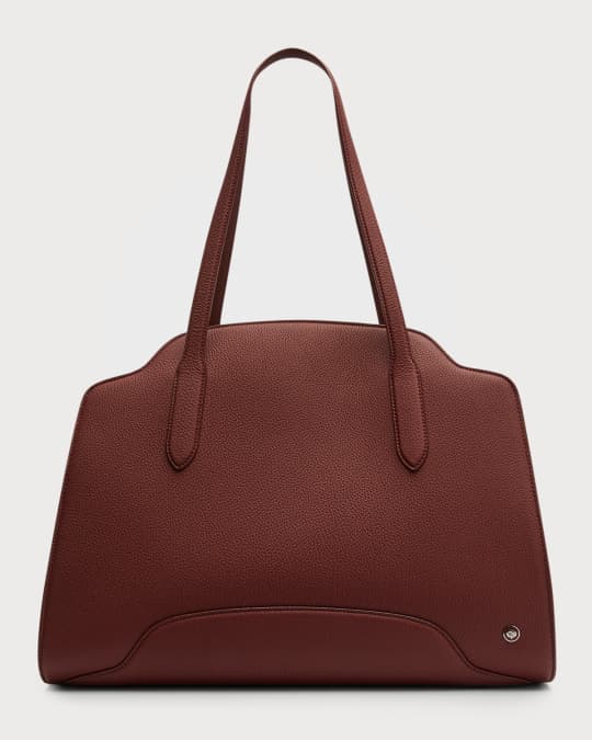 人気ブランドの新作 Leather XL Sesia Piana Loro Tote Marcus Neiman | Bag バッグ