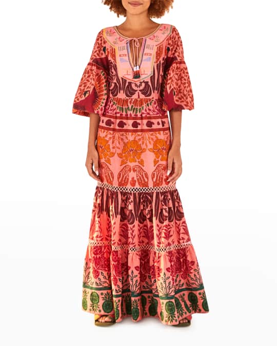 maxi dress with stole Jadira Scarf Maxi Dress | Purple | Womens