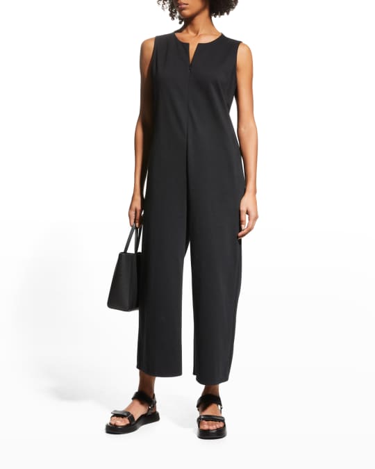 Eileen fisher crop jumpsuit hot sale