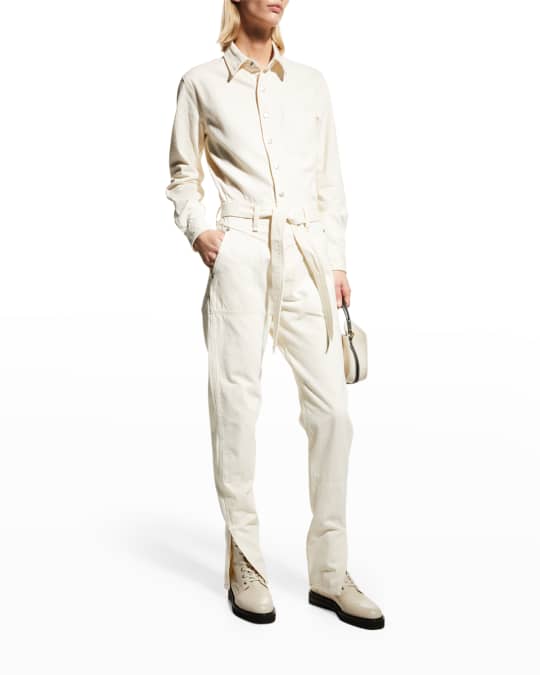 Rag Bone Mia Organic Cotton Jumpsuit Neiman Marcus