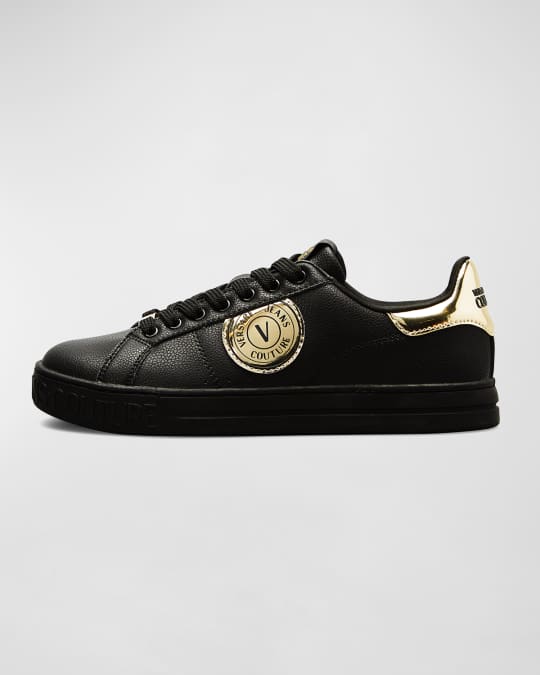 Versace Jeans Couture Men's V-Emblem Court 88 Logo Low-Top
