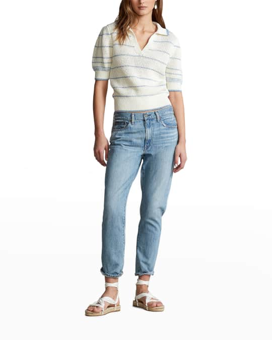 Ralph lauren discount puff sleeve sweater