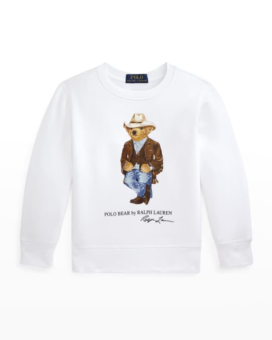 Polo ralph lauren cowboy bear sweatshirt shop