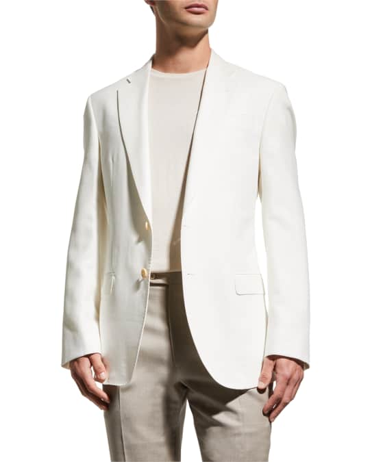 Emporio Armani Men's Solid Suit Separate Sport Coat | Neiman Marcus