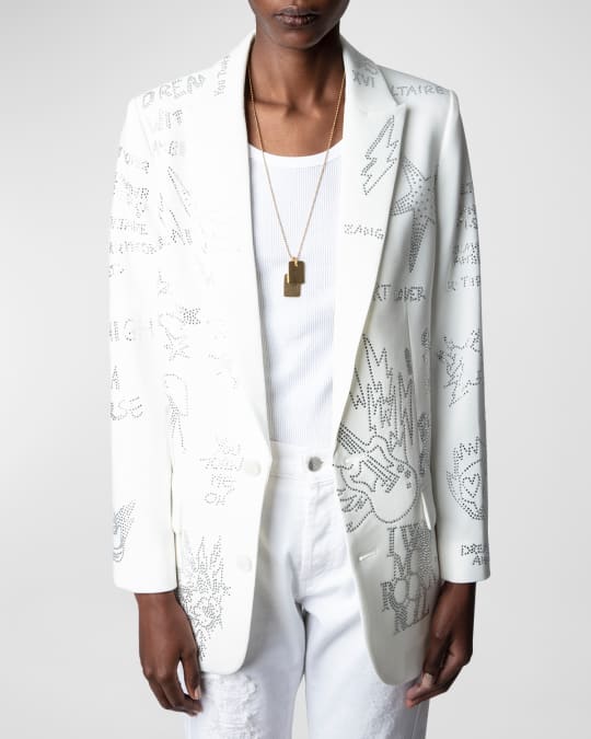 ジャケット VIVA STRASS WESTERN BLAZER Zadig & Voltaire Viva Strass Blazer – Marcus Blaque