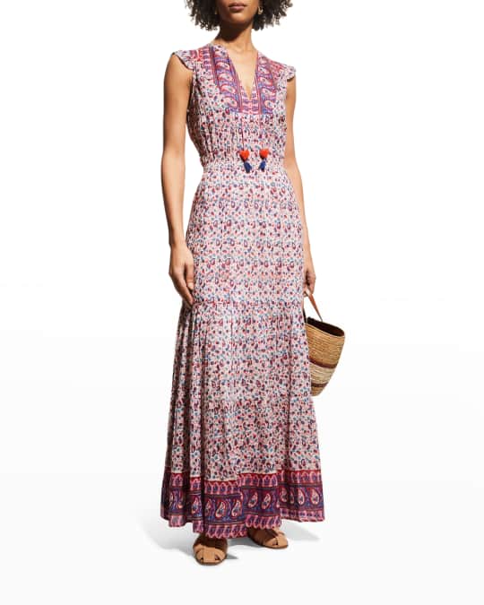 Alicia Bell Lola Paisley Print Maxi Dress Neiman Marcus