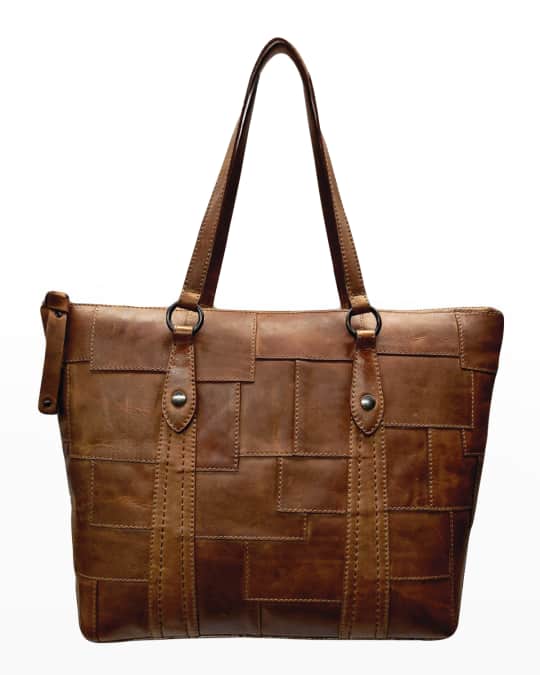 Frye melissa zip top tote online