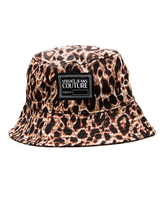 Versace Jeans Couture Black Chain Couture Bucket Hat Versace
