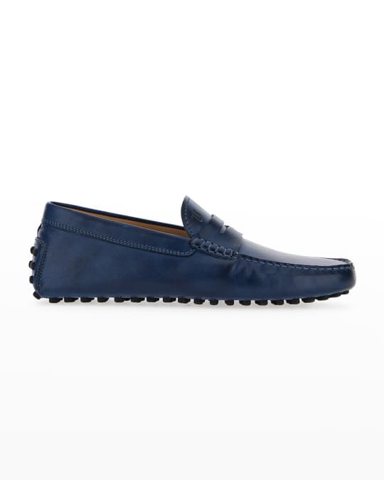 Tod's Men's Leather Penny Drivers | Neiman Marcus