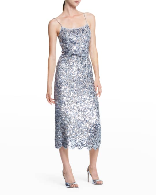 Michael kors shop sequin slip dress