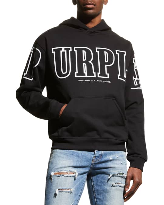 PURPLE Men s Logo Hoodie Neiman Marcus