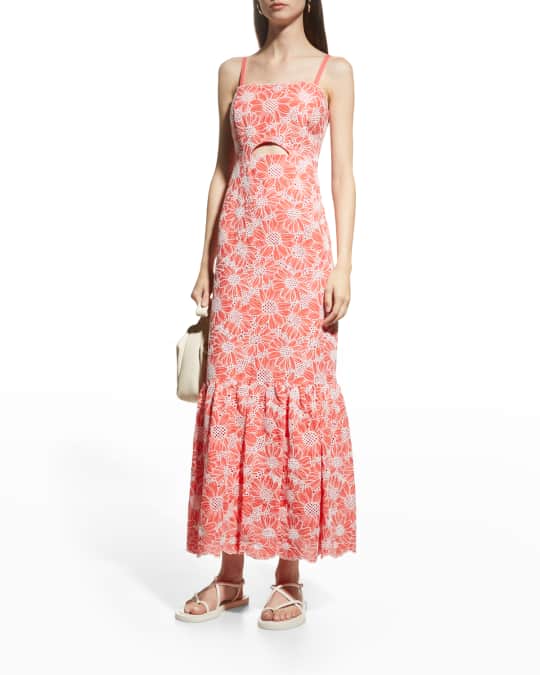 Milly Breanna Tournesol Eyelet Dress | Neiman Marcus
