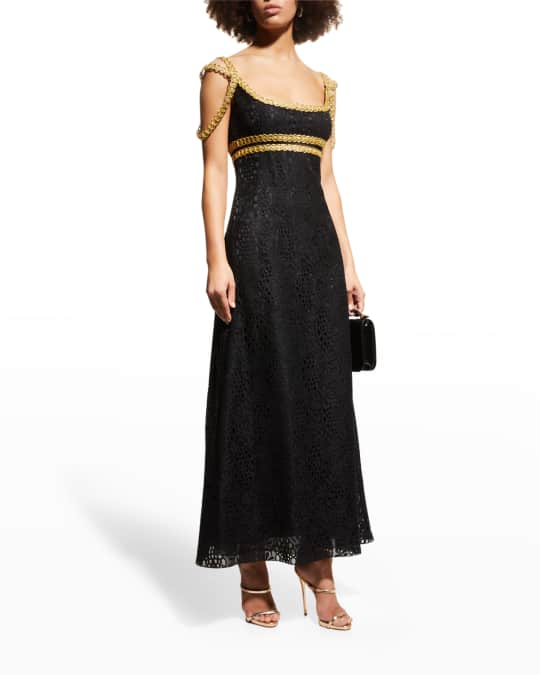 geometric long dress Blue Merry Geometric Dress main image 0