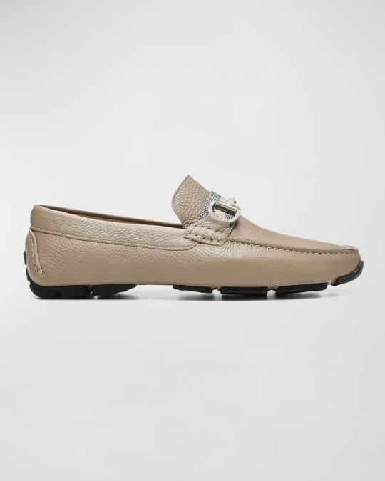 Donald Pliner Men s Dardo Leather Drivers Neiman Marcus