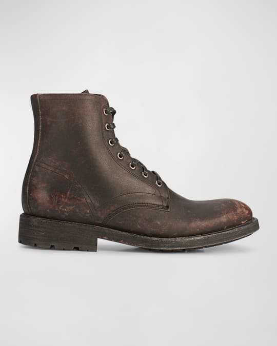 frye men's bowery lace up combat boot