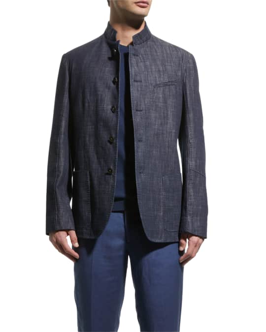人気新品 Alba Massimo Men's Jacket Sport Denim Organic Gstaad ジャケット・アウター