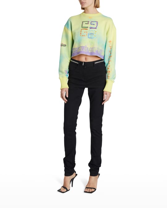 Givenchy cropped sweatshirt online