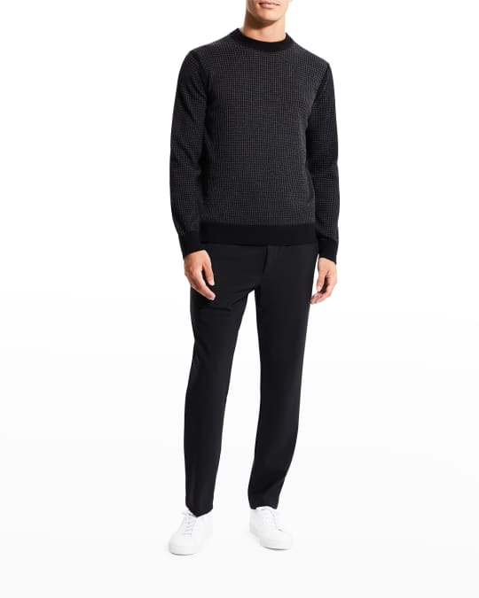 Theory Men's Maden Waffle-Knit Sweater | Neiman Marcus
