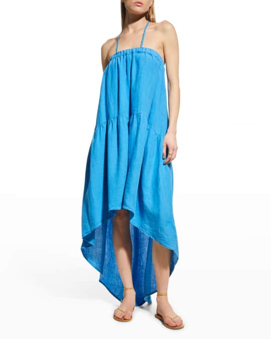 Neiman marcus linen discount dress
