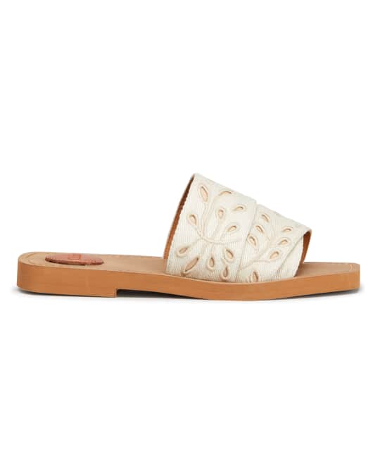 Chloe discount lace slides