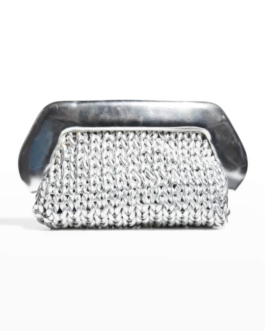 Bios Medium Vegan Leather Clutch - Butter Cream main image 1