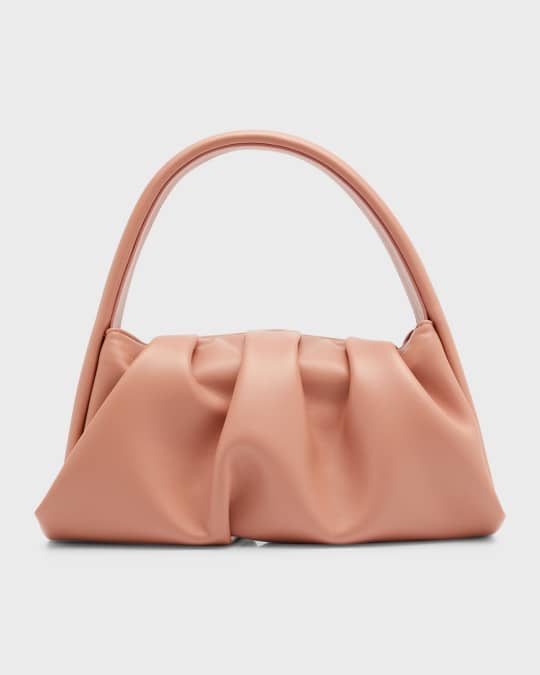 Neiman Marcus Green Vegan Leather Tote Shoulder Bag-Shopping Bag