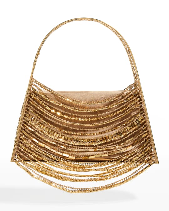 Benedetta Bruzziches Lucia in the Sky Beaded Top-Handle Bag | Neiman Marcus