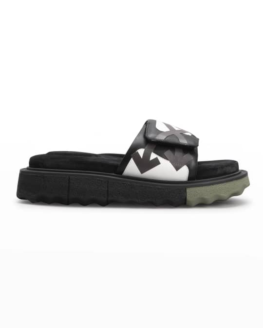 Neiman marcus off white slides top