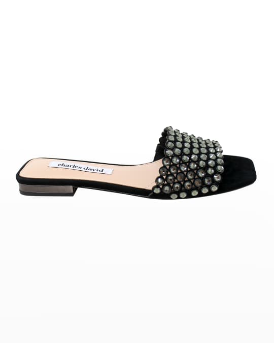 Charles david cristal sandal new arrivals