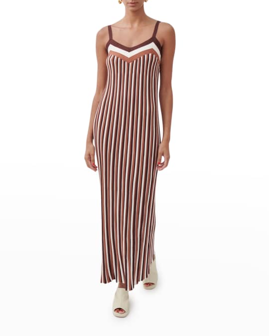 Ronny kobo striped shop dress