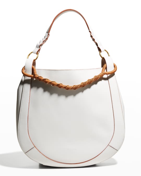 Ulla Johnson Georgia Calf Leather Hobo Bag | Neiman Marcus