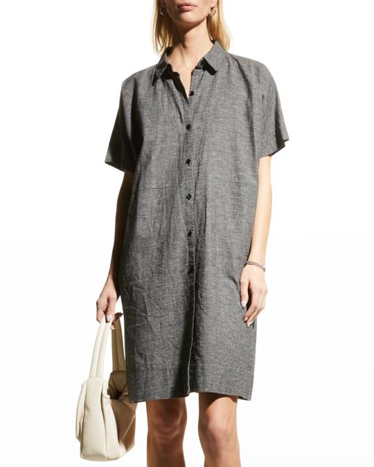eileen fisher hemp cotton dress Hemp Organic Cotton Twist Dress  Eileen Fisher Renew