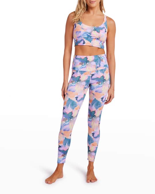 Onzie floral hot sale leggings