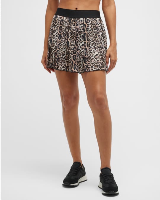 Cheetah print tennis online skirt