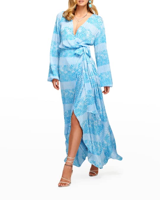 Lilly pulitzer daniella kimono maxi dress sales