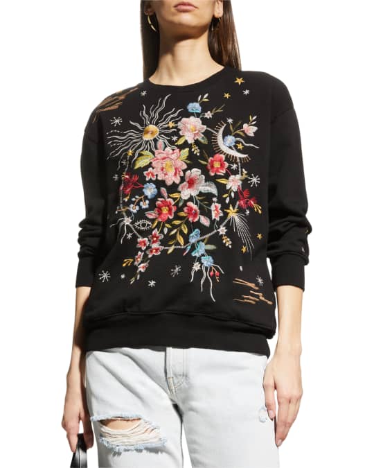 Johnny was embroidered sweatshirt online