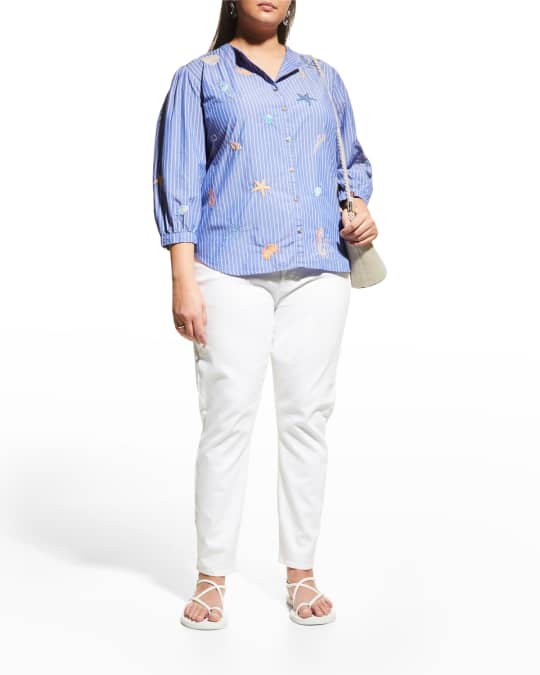 Neiman marcus plus size tops clearance