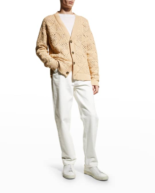 Crochet Sweater Vince Crochet Cardigan Vince Men's Crochet