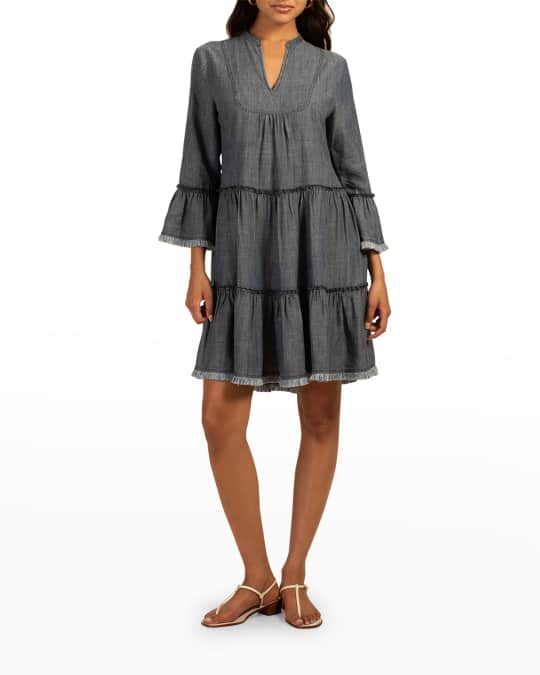 Trina turk chambray best sale dress