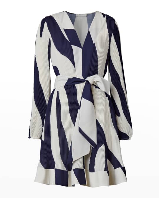 Zebra pleated shirt dress new arrivals