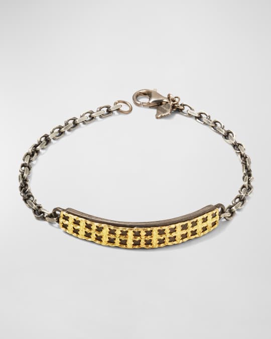 Men's Romero Open Scroll ID Chain Bracelet
