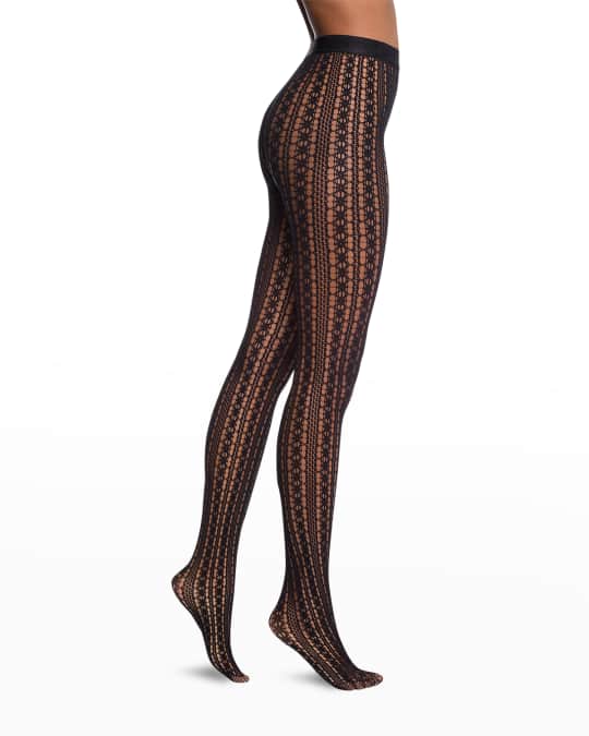 Wolford Crochet Net Tights Neiman Marcus