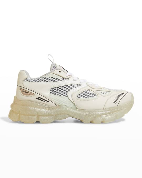 スニーカー Marathon Sneakers - Axel Arigato - Multi - Leather Axel Arigato Marathon Mixed Leather Running Sneakers