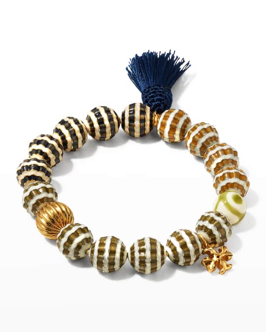 Tory burch beaded bracelet hot sale