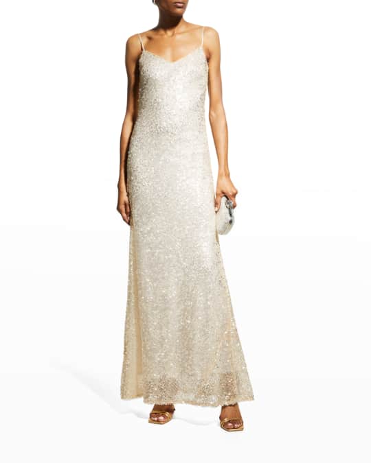 Galvan Estrella Sequined Gown | Neiman Marcus