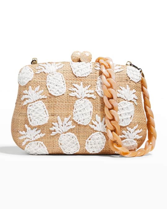 Serpui straw clutch on sale